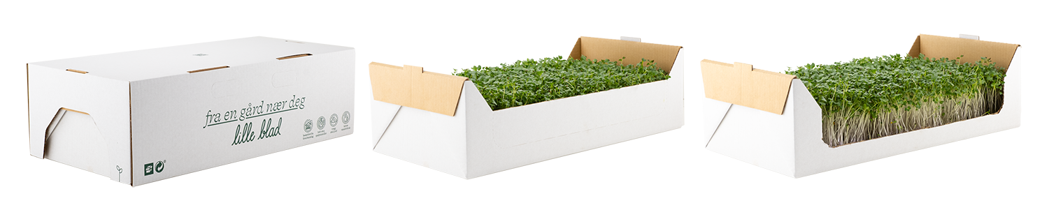 Prismerke for Lille Blad-emballasje