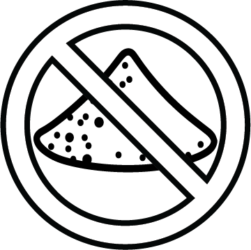 Plantene har ikke vært i kontakt med jord